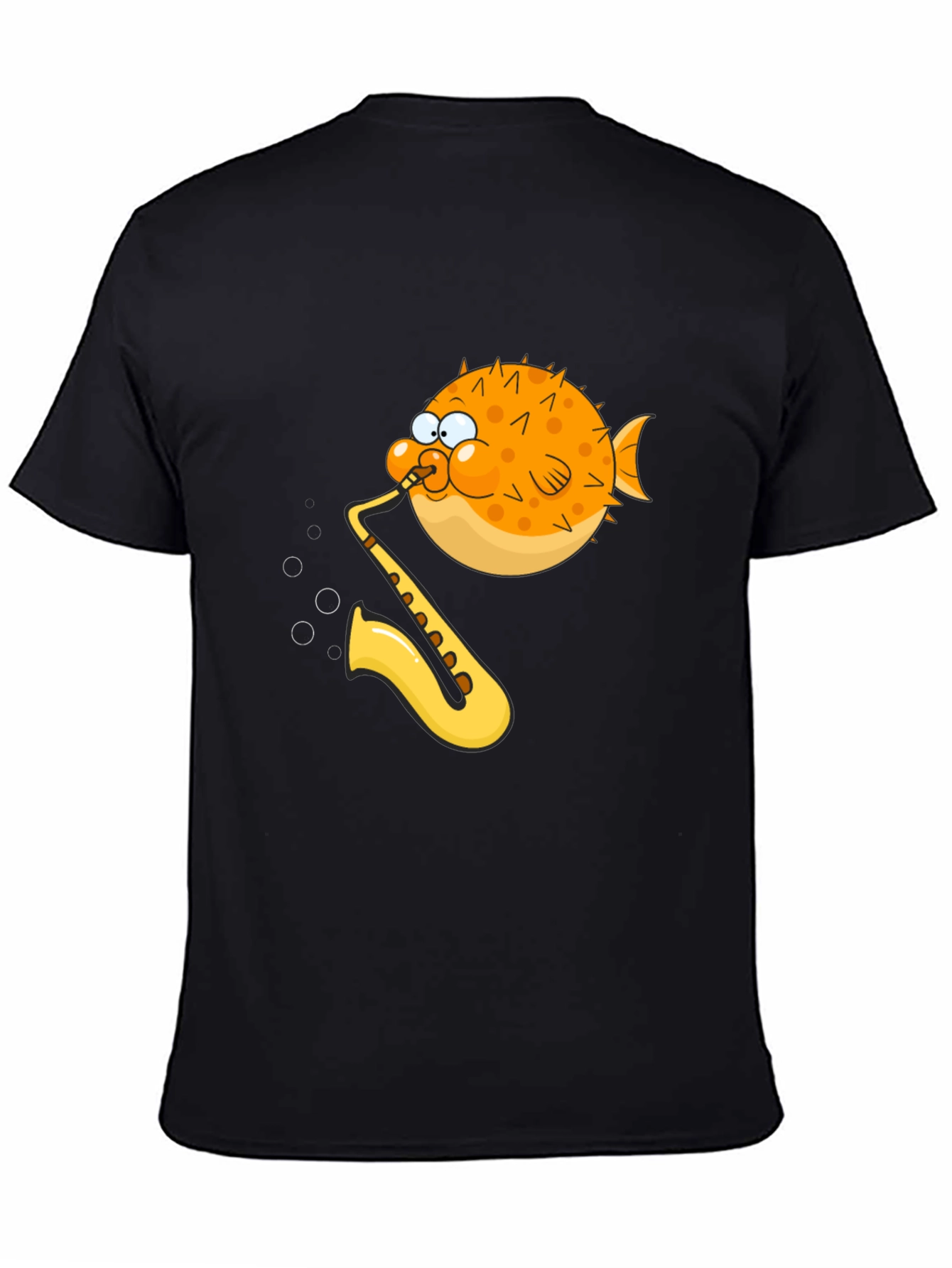 Pufferfish Saxophone T-Shirt