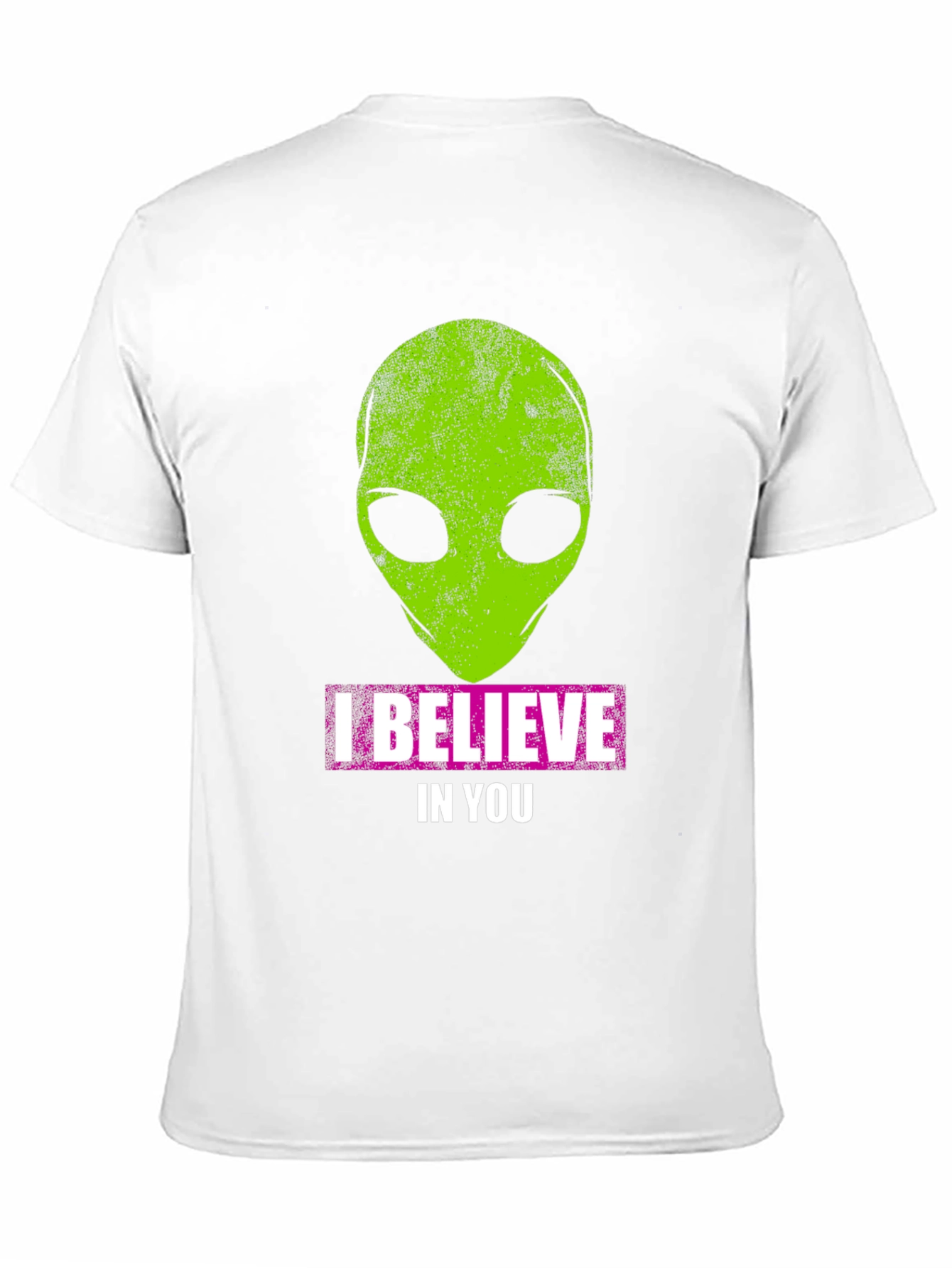 I Believe in You Alien Graphic T-Shirt