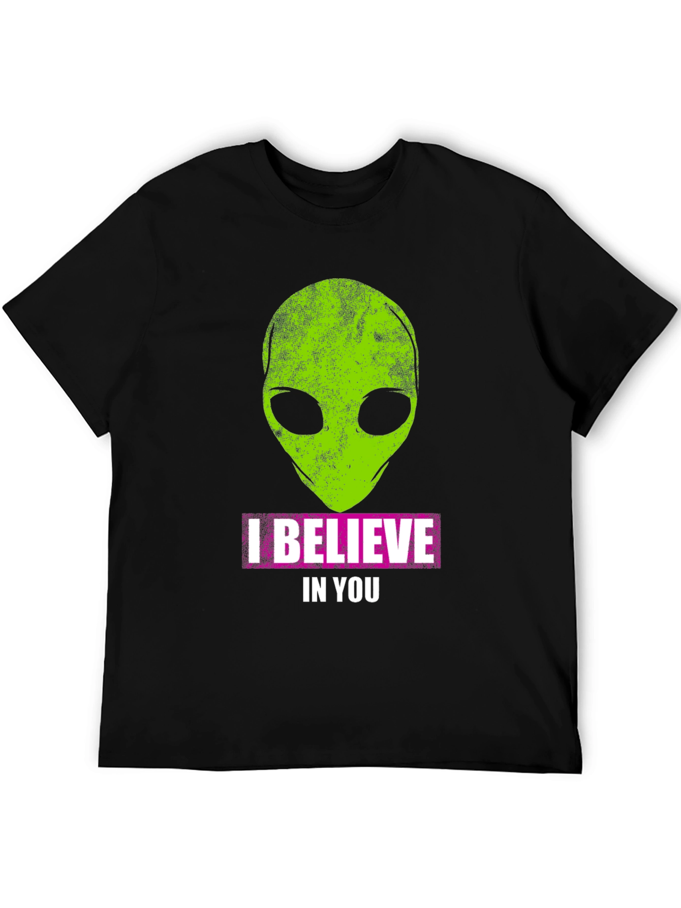 I Believe in You Alien Graphic T-Shirt