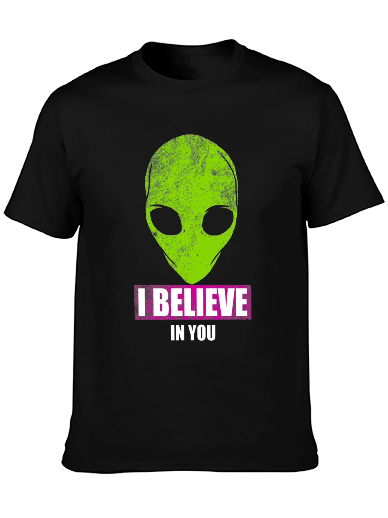 I Believe in You Alien Graphic T-Shirt