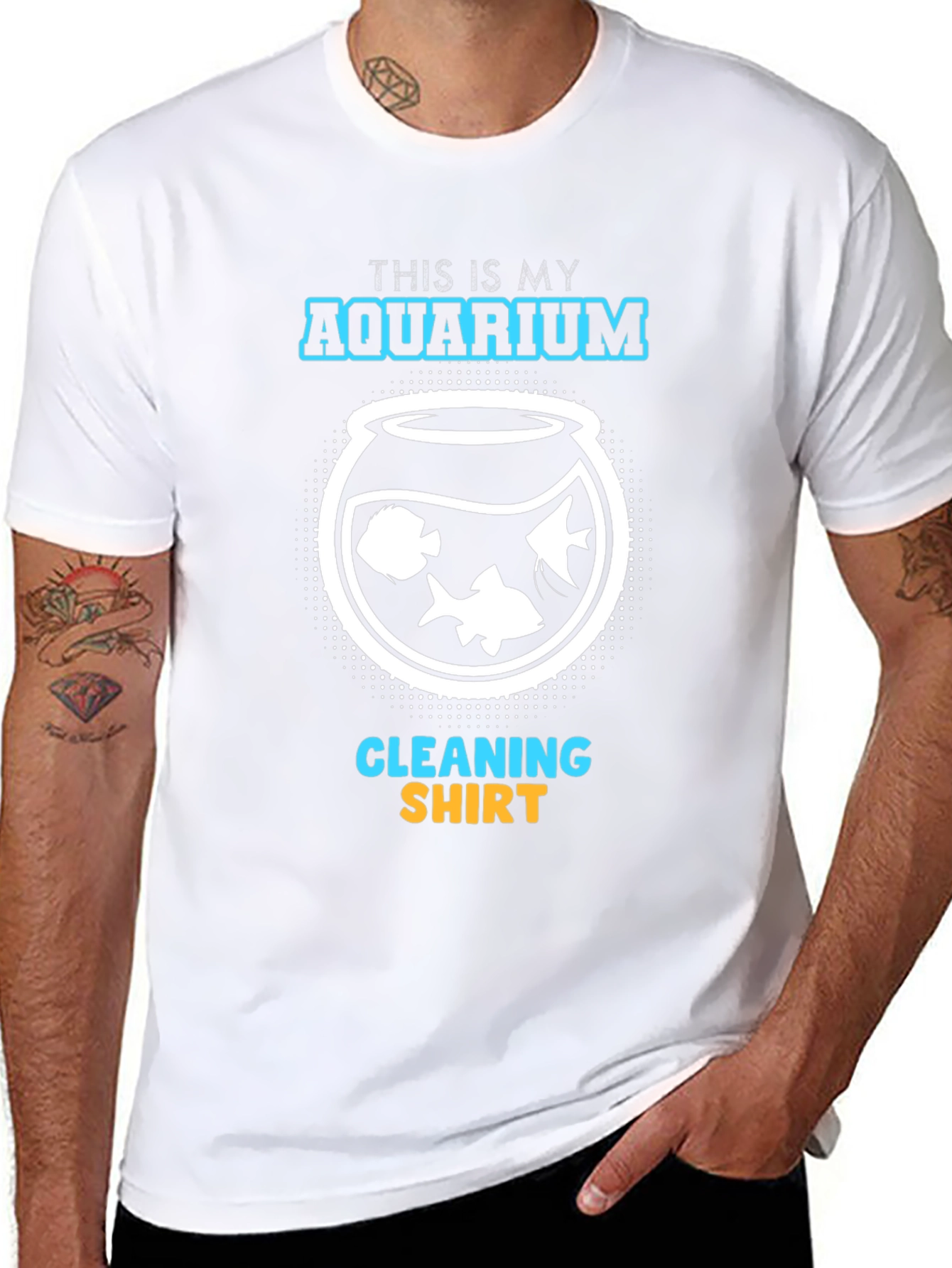 Aquarium Cleaning Shirt - Fish Keeper Tee