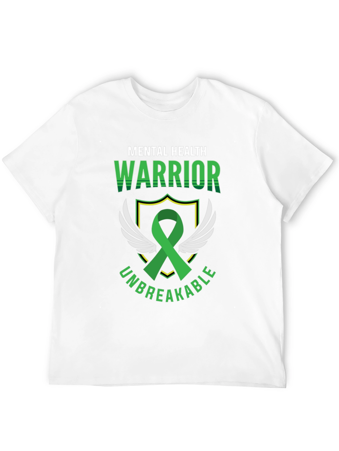 Mental Health Warrior T-Shirt - Unbreakable Support