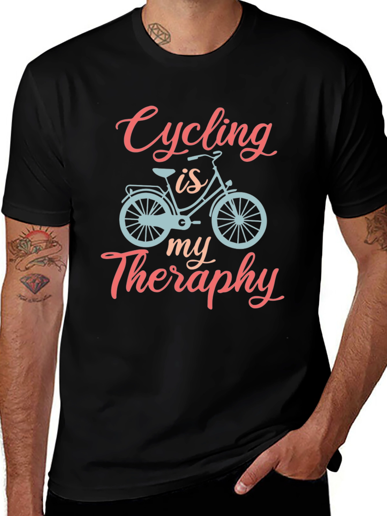 Cycling is my Therapy T-Shirt