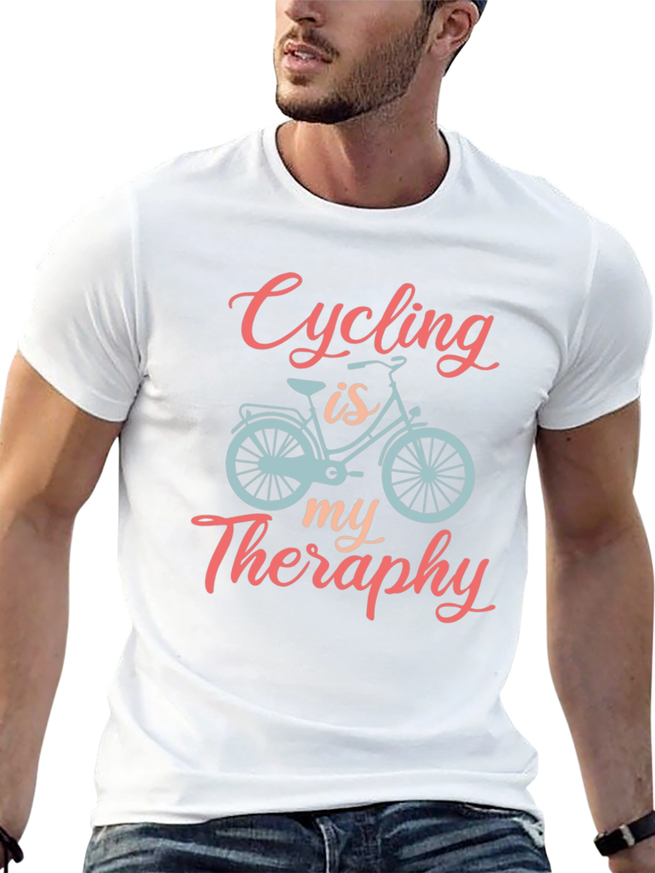 Cycling is my Therapy T-Shirt