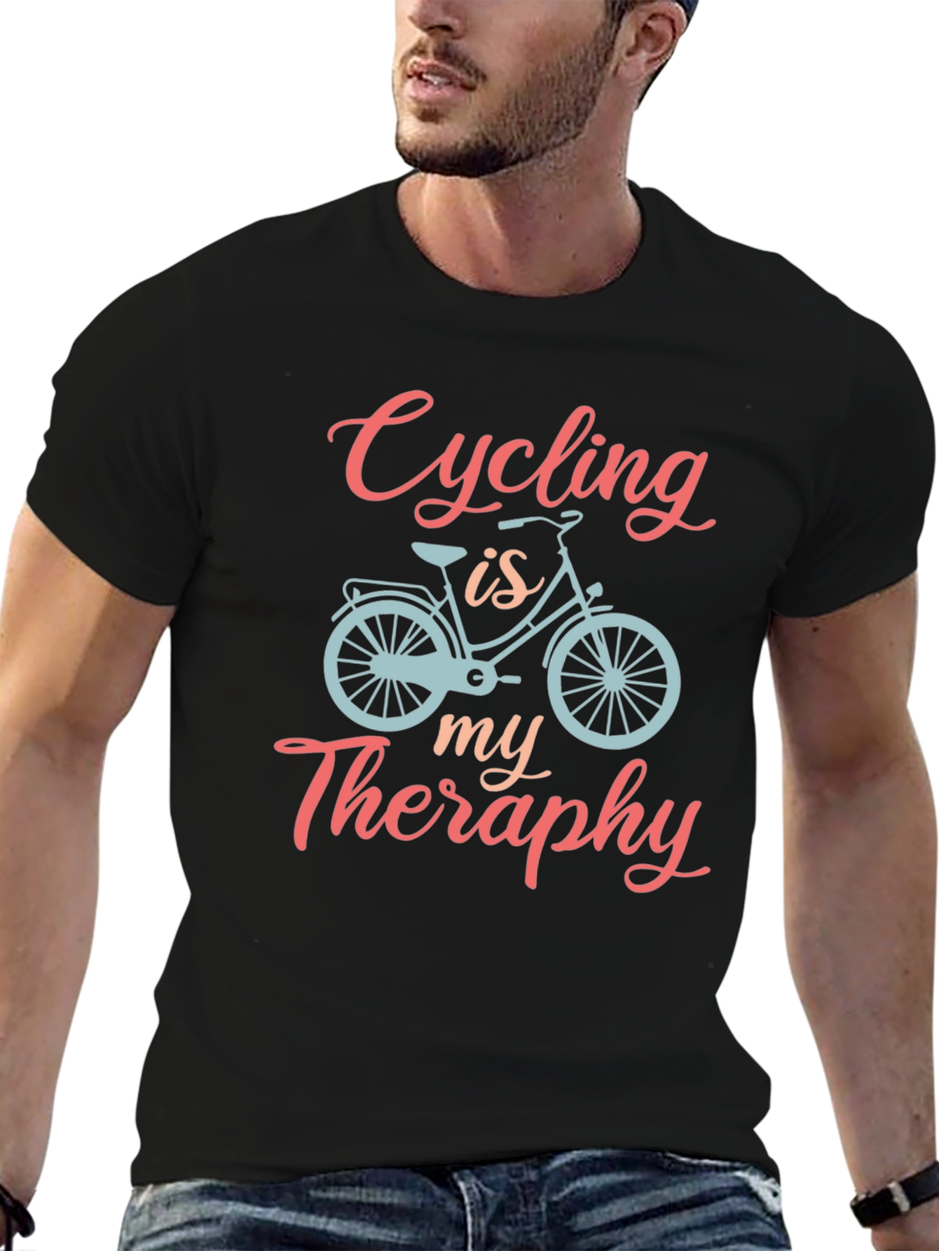 Cycling is my Therapy T-Shirt
