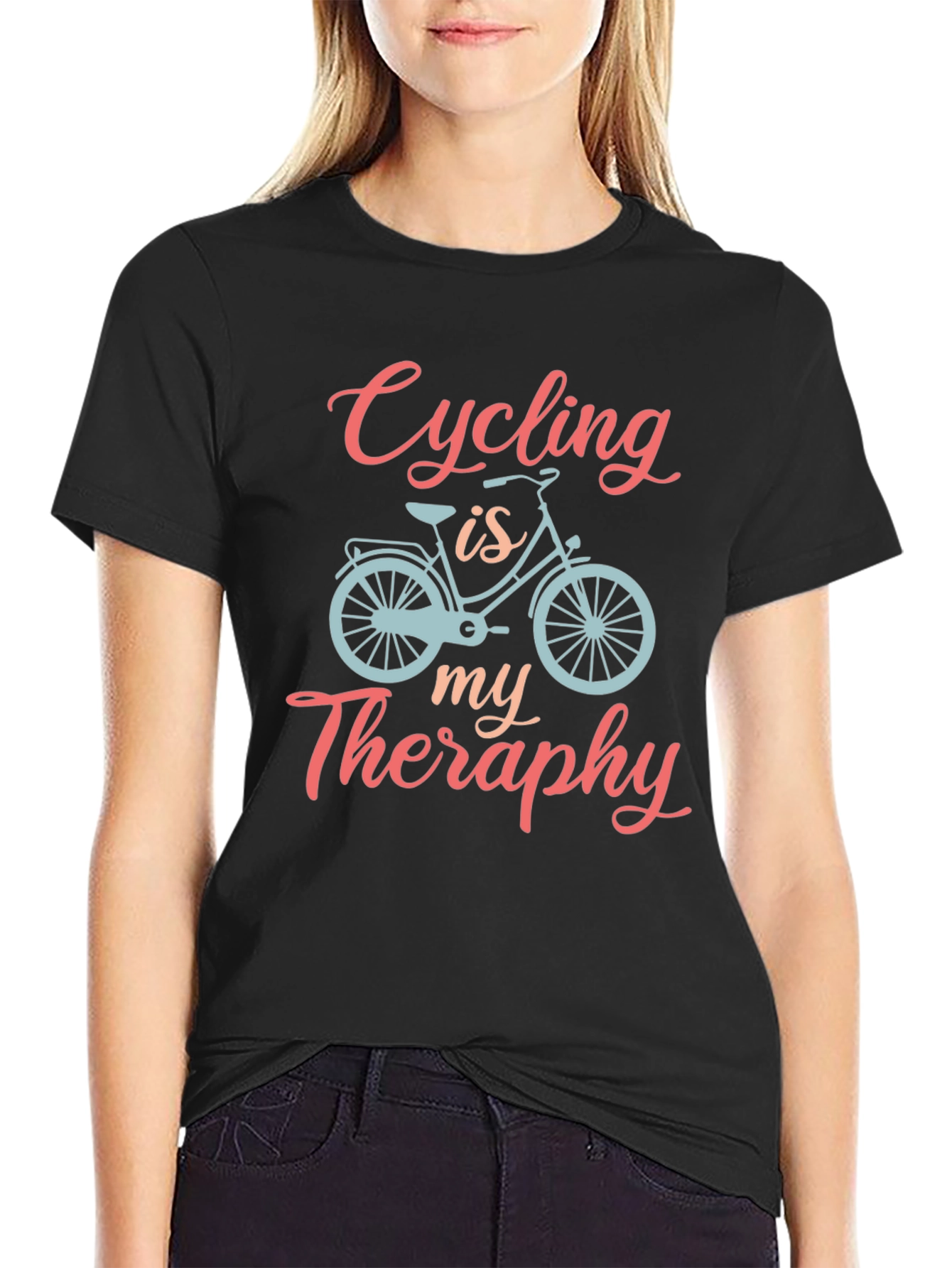 Cycling is my Therapy T-Shirt