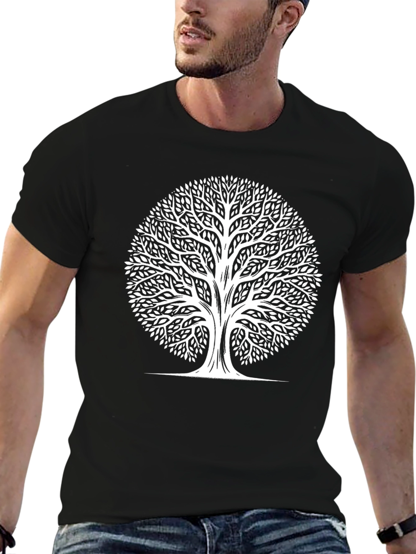 Tree of Life Black Graphic Tee