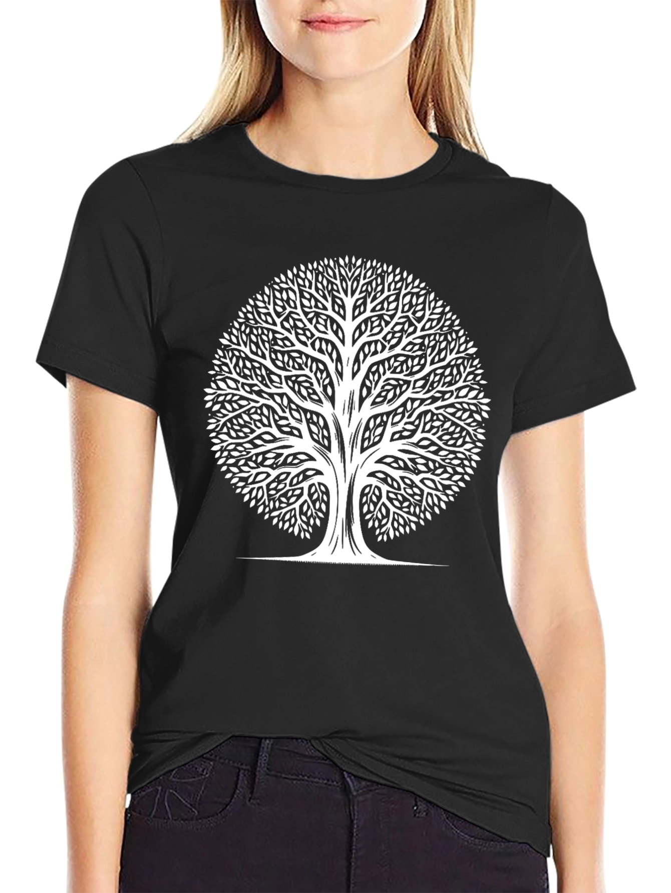 Tree of Life Black Graphic Tee