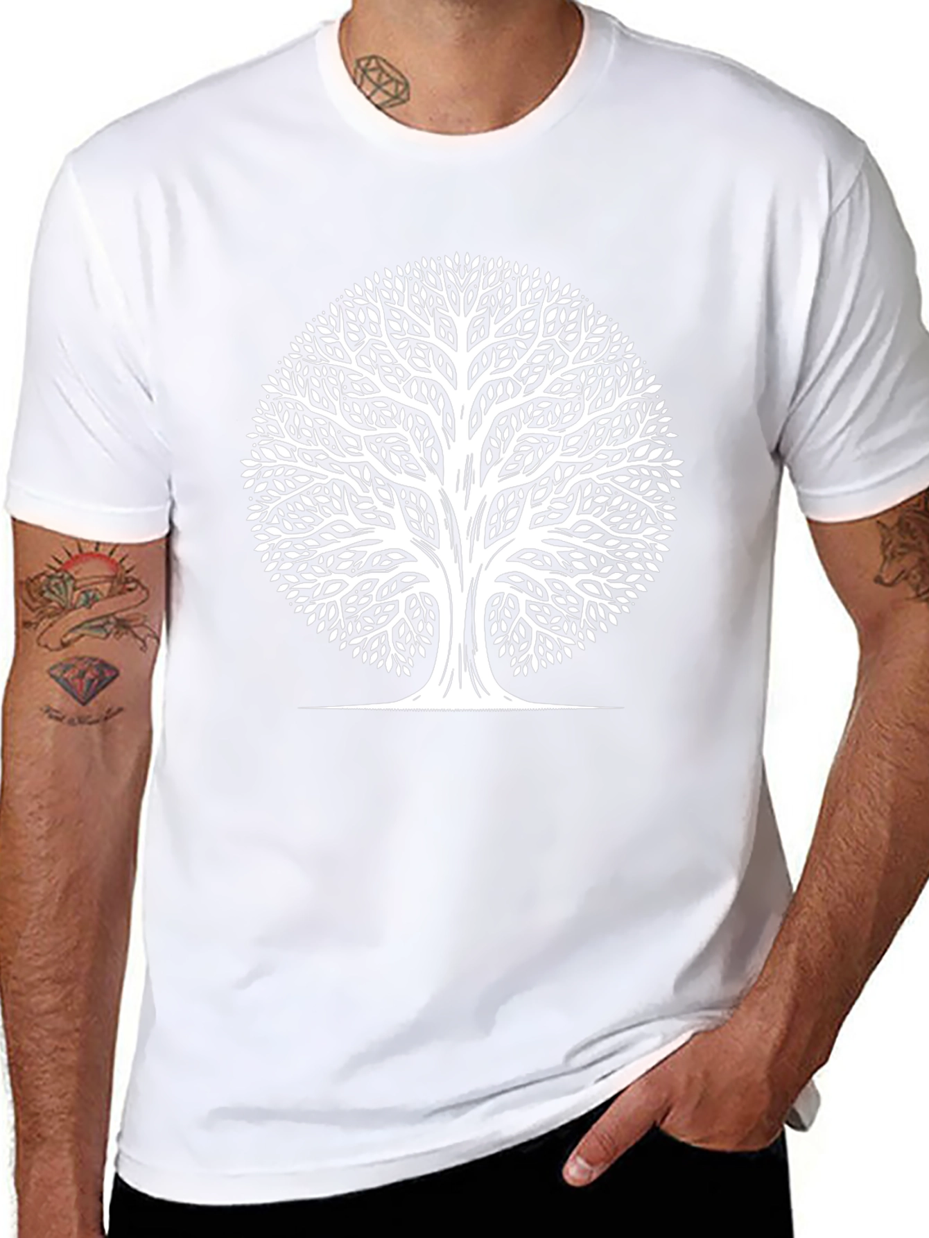 Tree of Life Black Graphic Tee