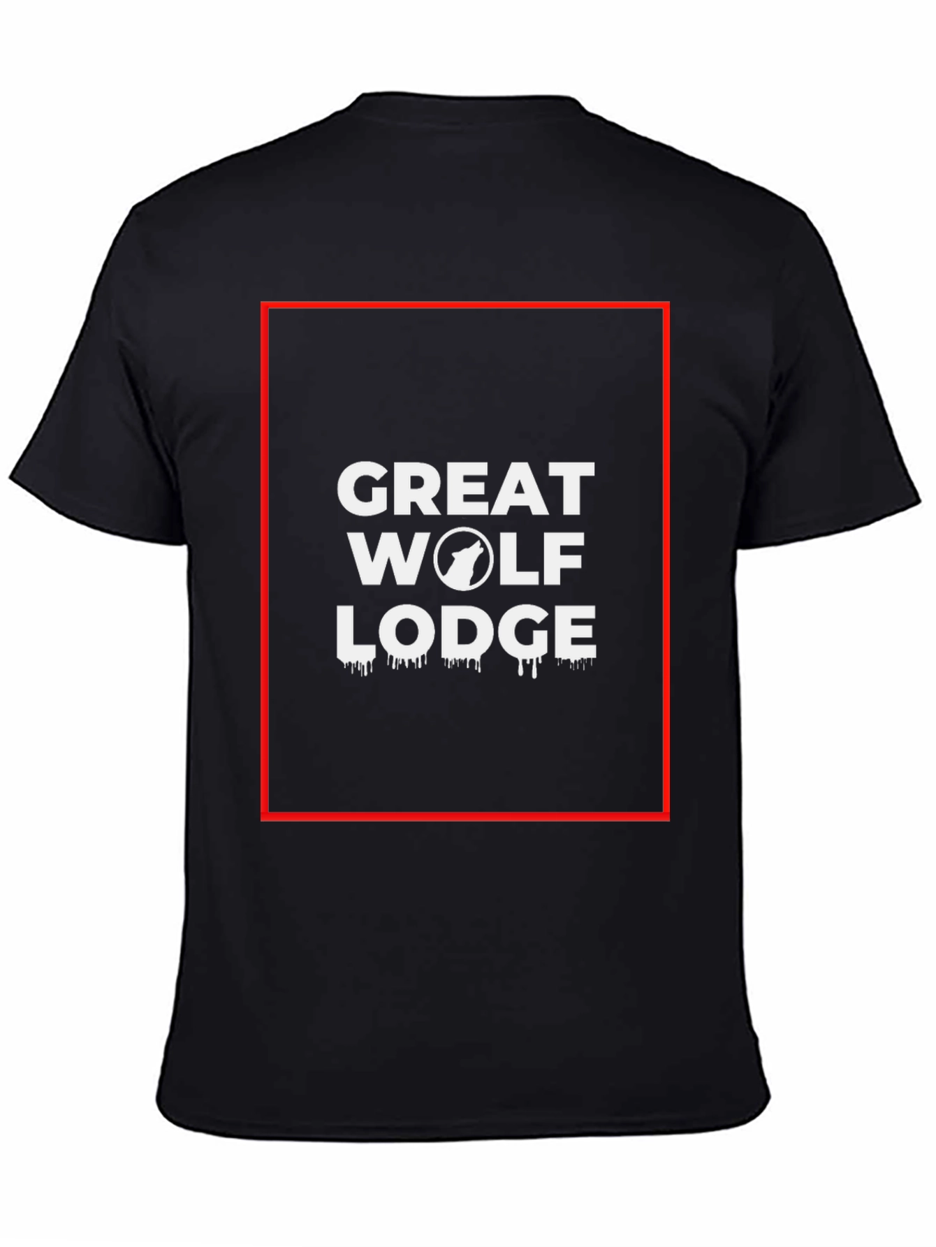 Great Wolf Lodge Black Graphic Tee