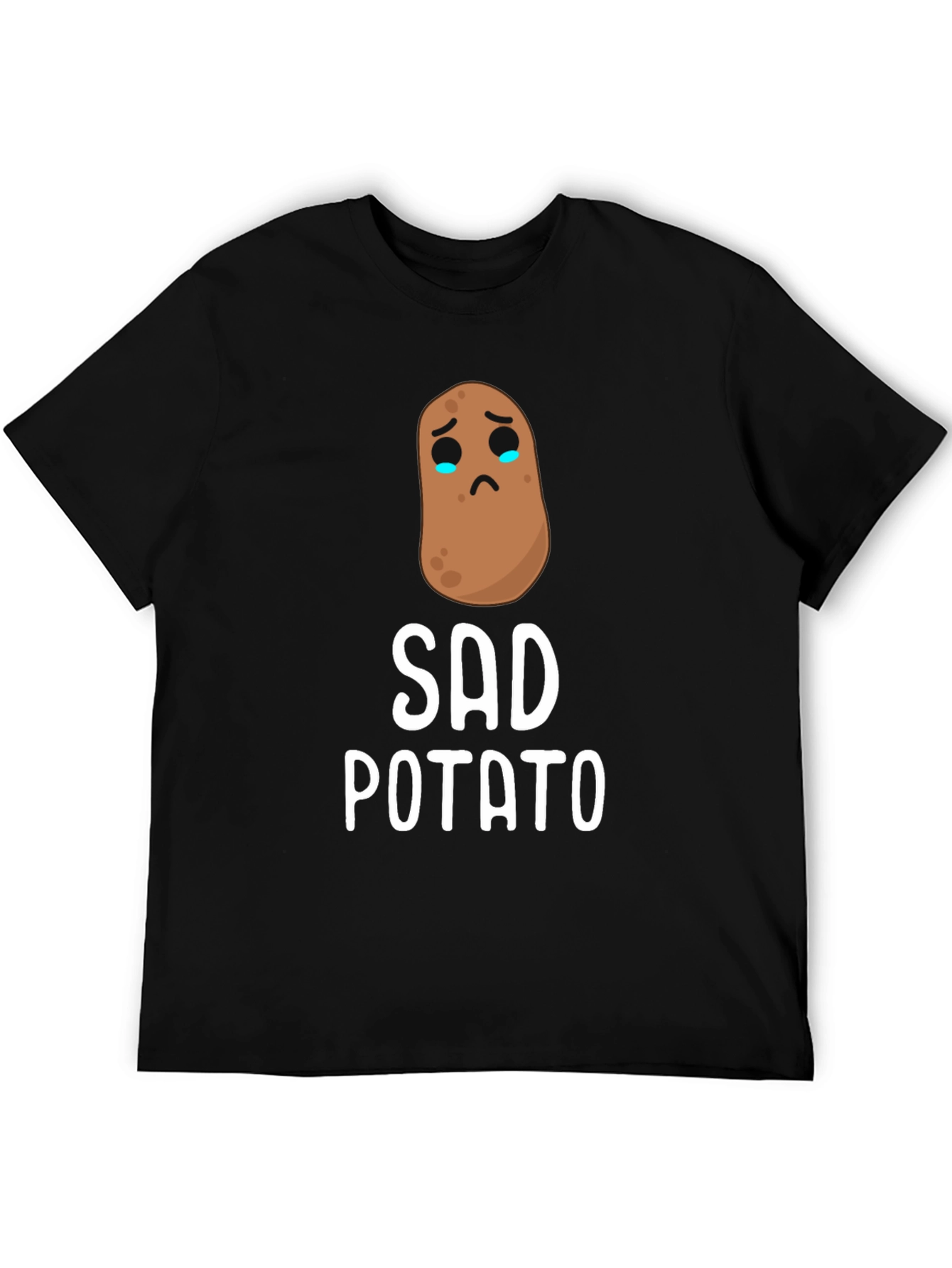 Sad Potato Graphic T-Shirt - Unisex Cotton Tee