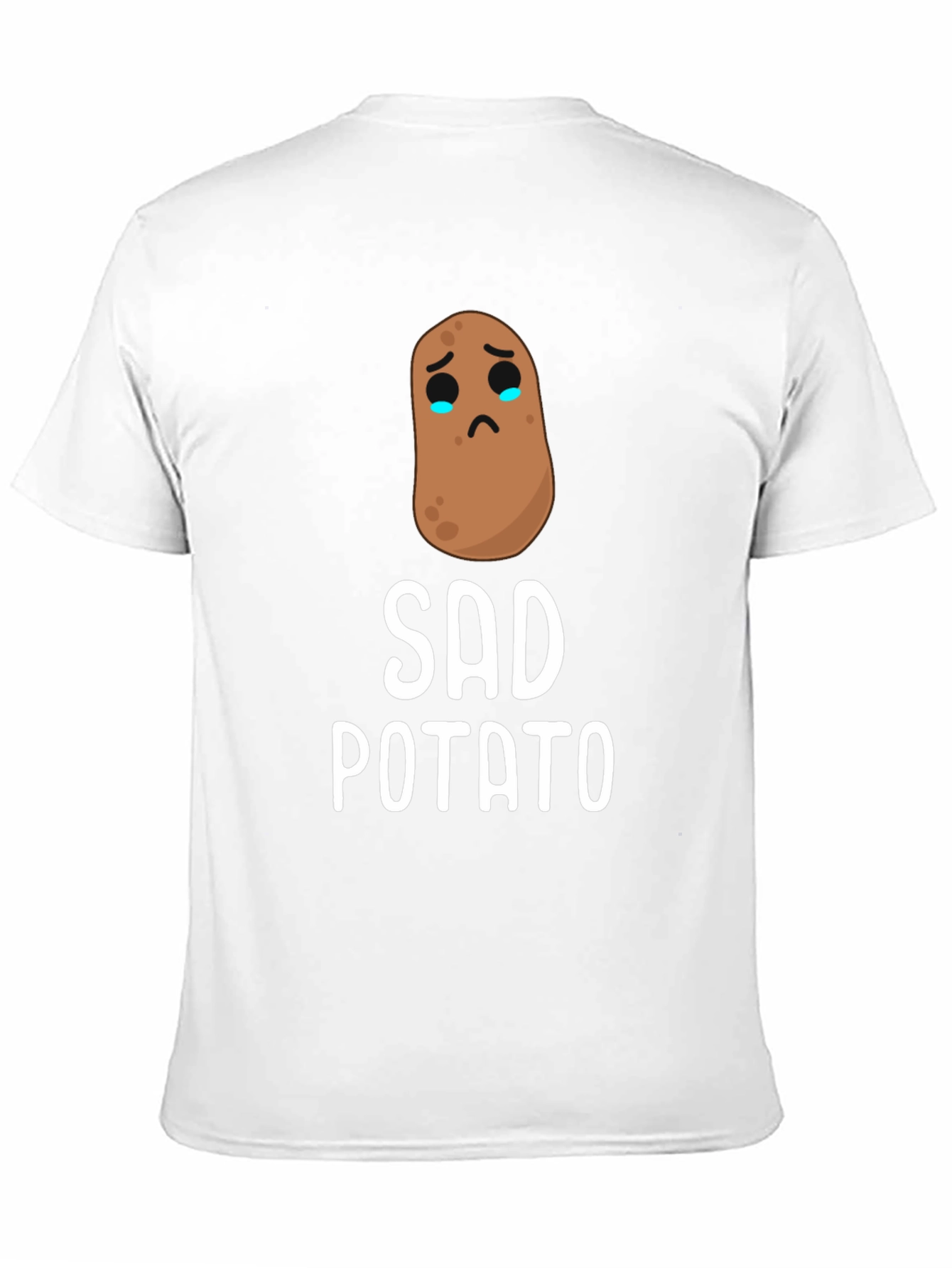 Sad Potato Graphic T-Shirt - Unisex Cotton Tee