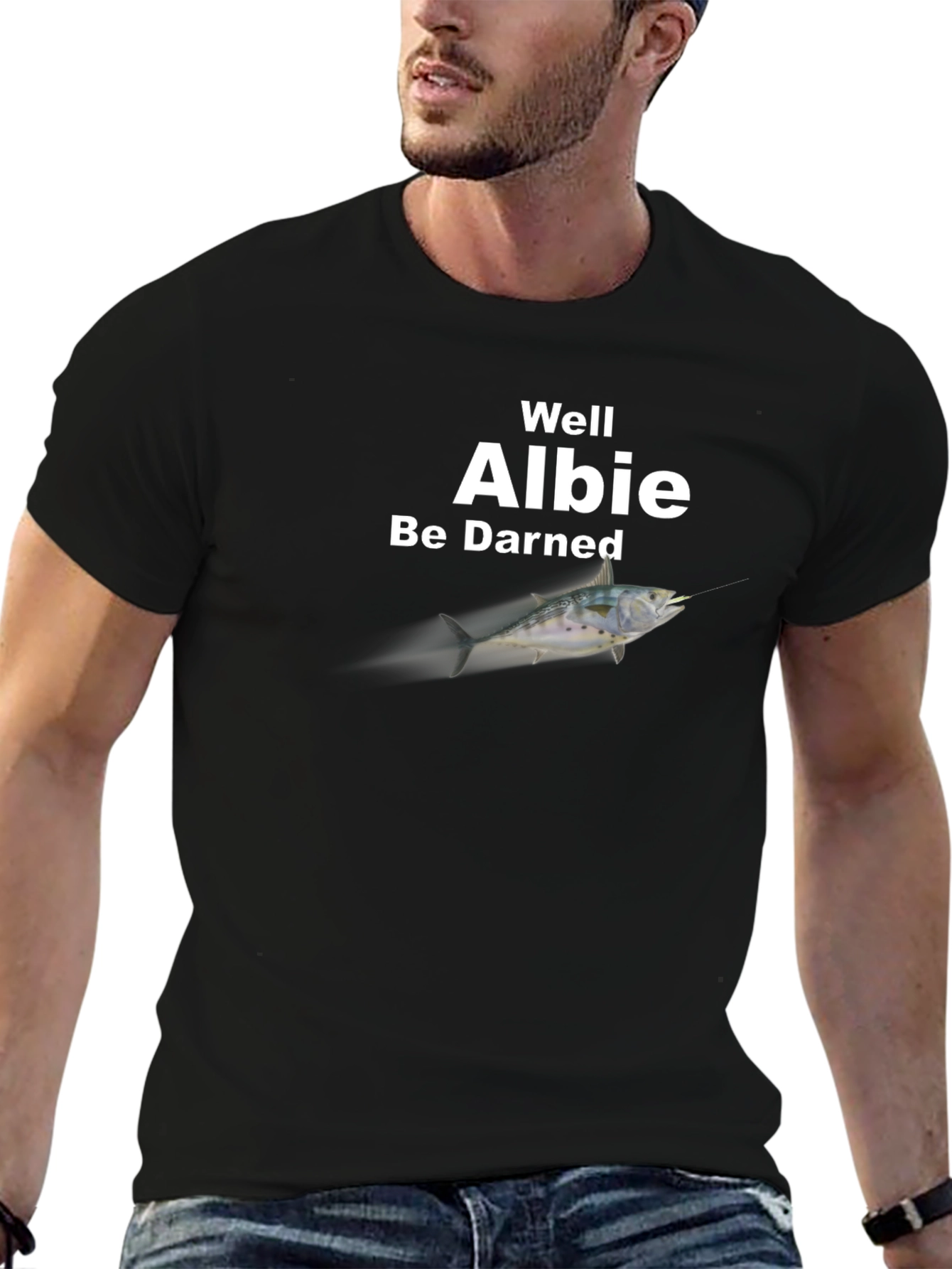 Well Albie Be Darned Fishing T-Shirt