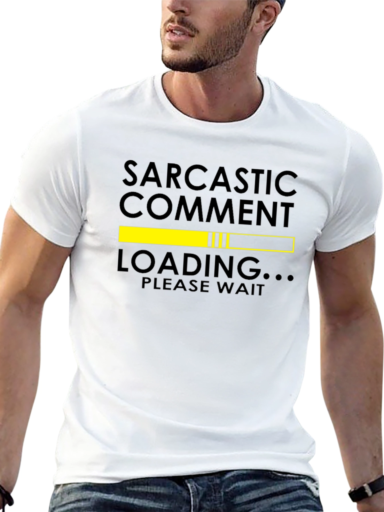 Sarcastic Comment Loading Graphic Tee