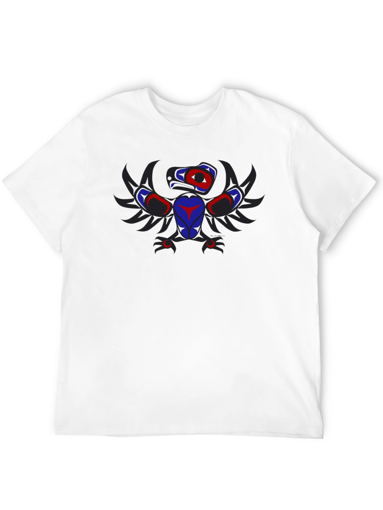Bold Raven Design Black T-Shirt