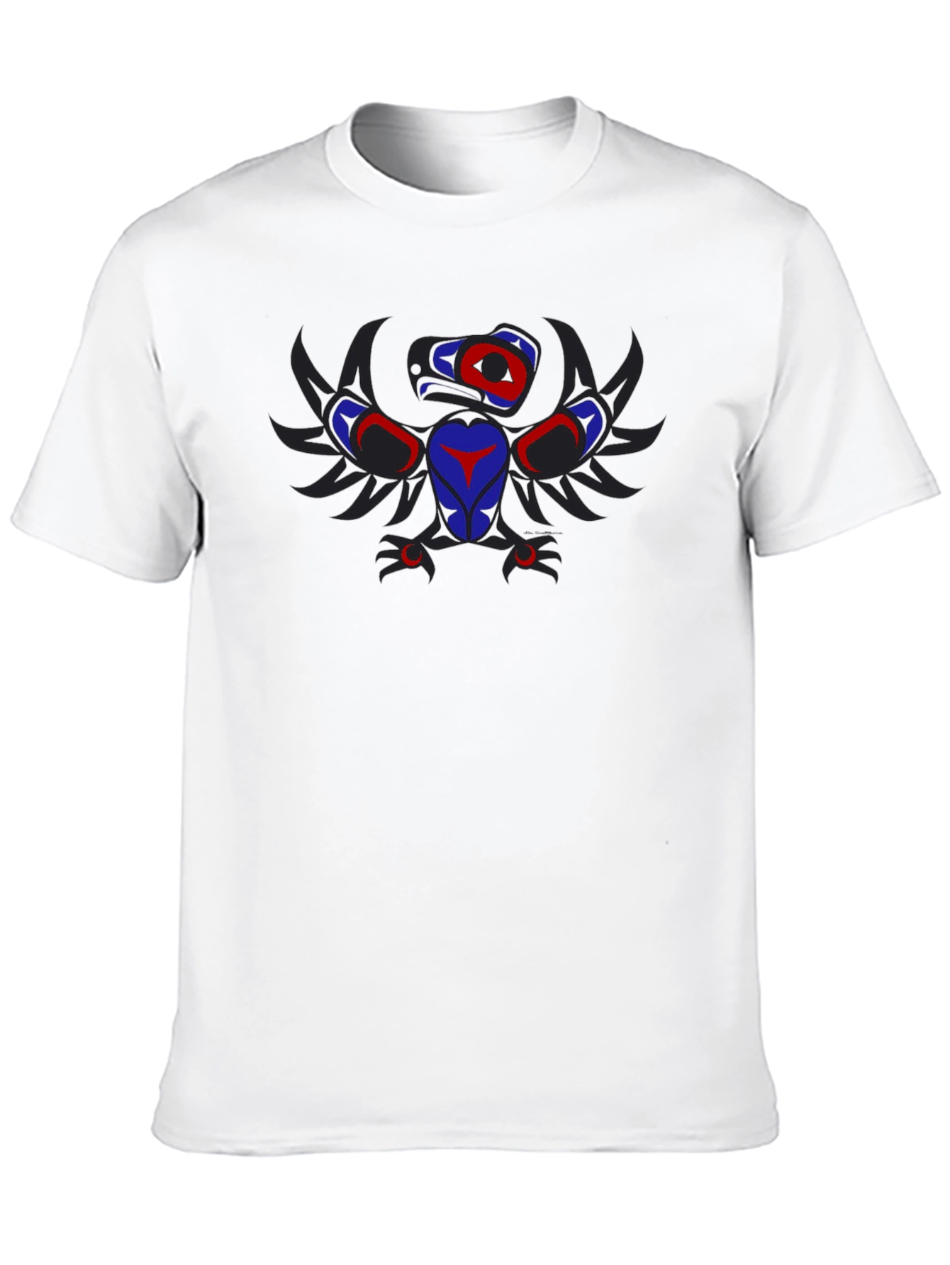 Bold Raven Design Black T-Shirt