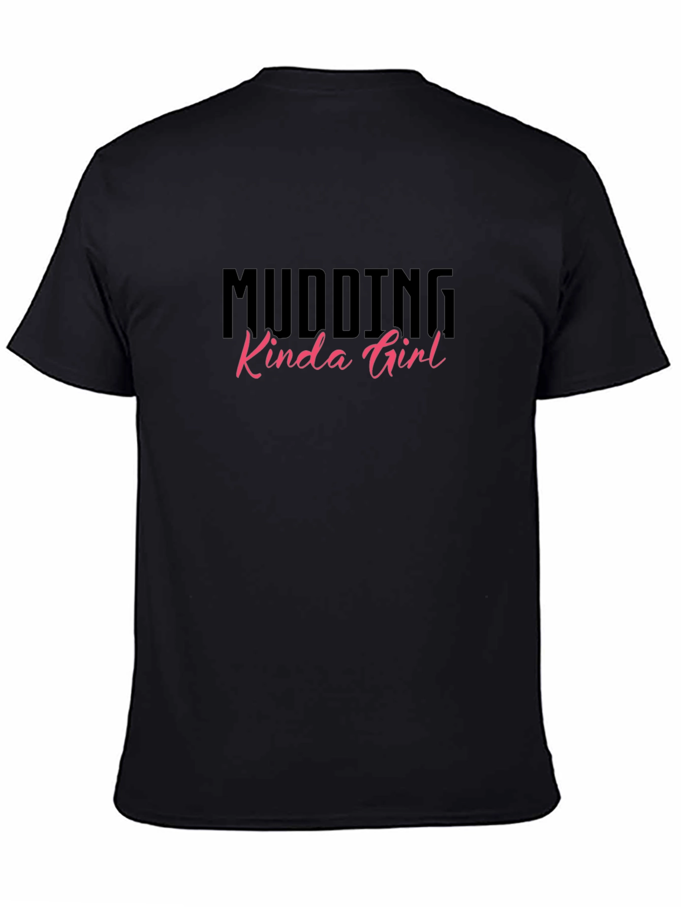 Mudding Kinda Girl Black Graphic Tee