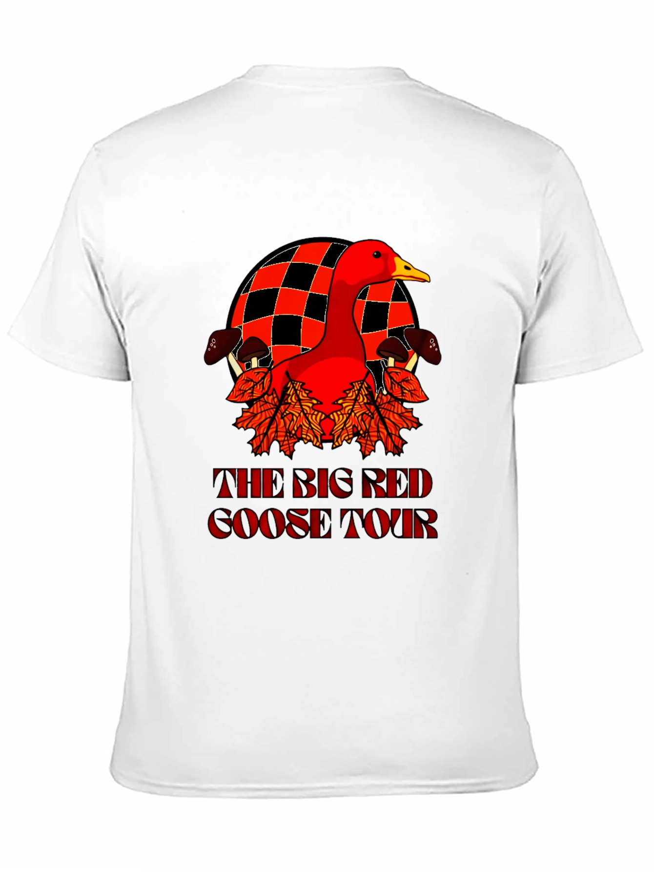 Big Red Goose Tour T-Shirt - Black