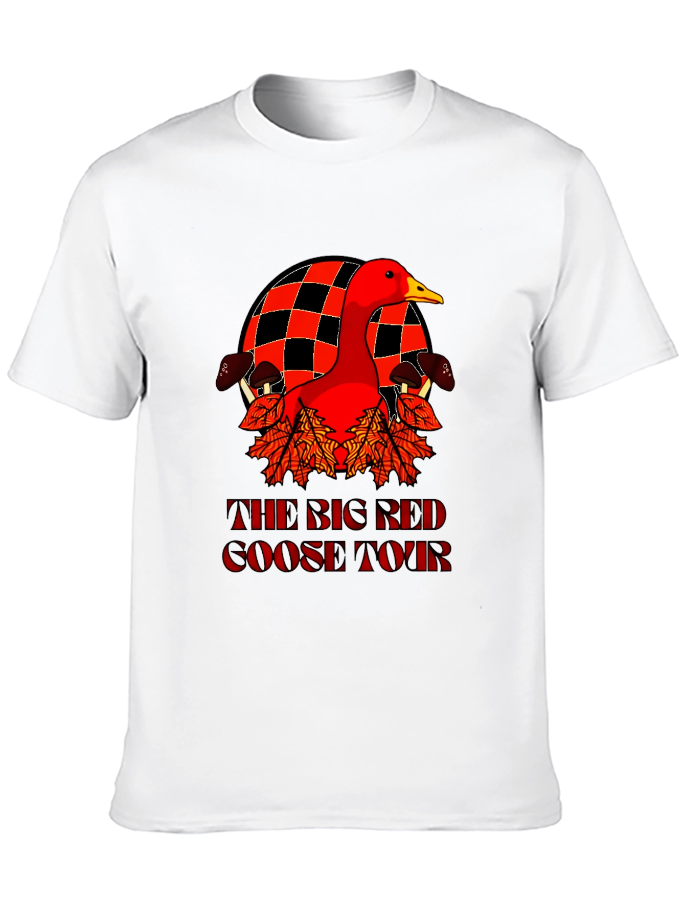 Big Red Goose Tour T-Shirt - Black