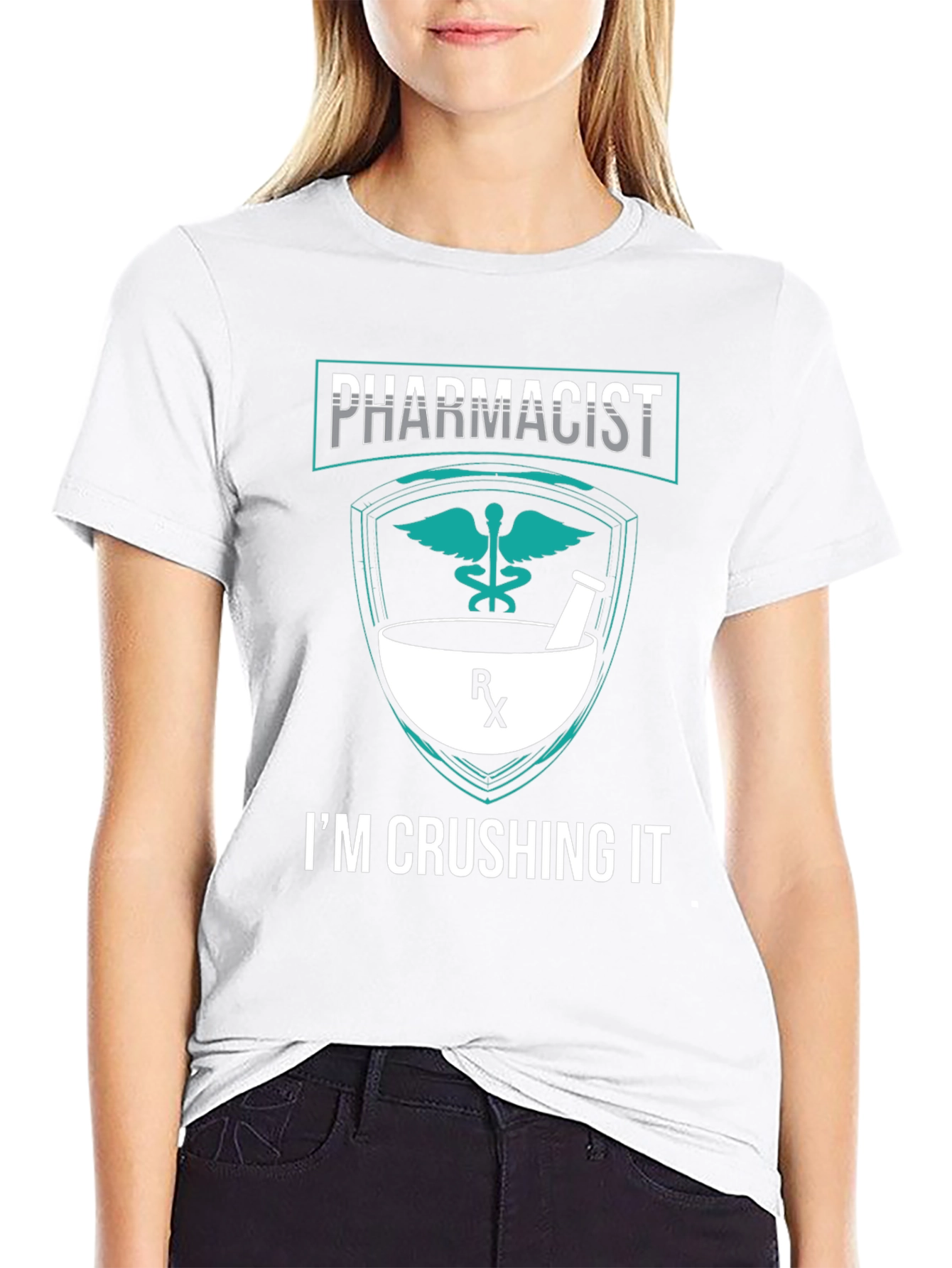 Pharmacist Crushing It Graphic T-Shirt
