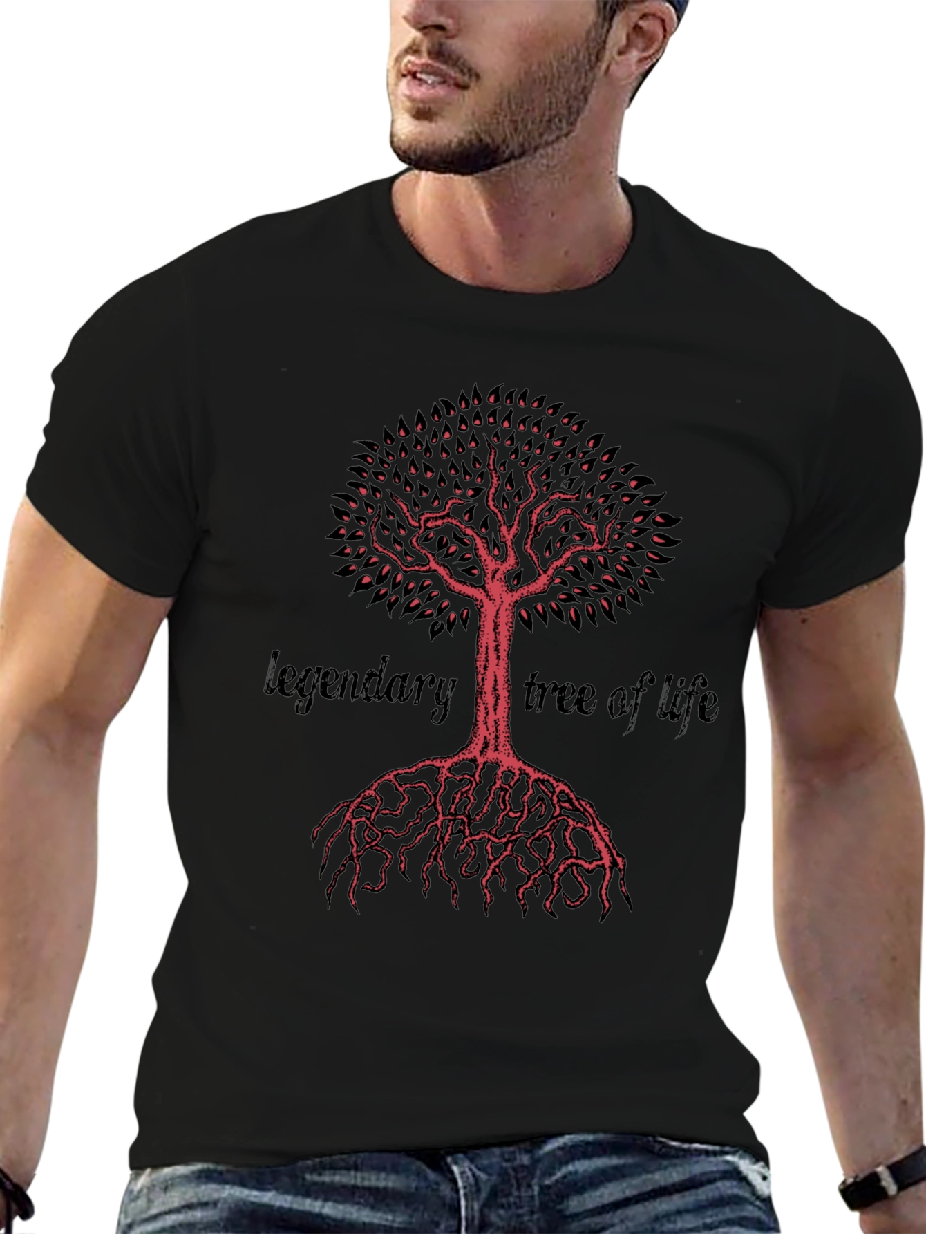 Legendary Tree of Life Graphic T-Shirt