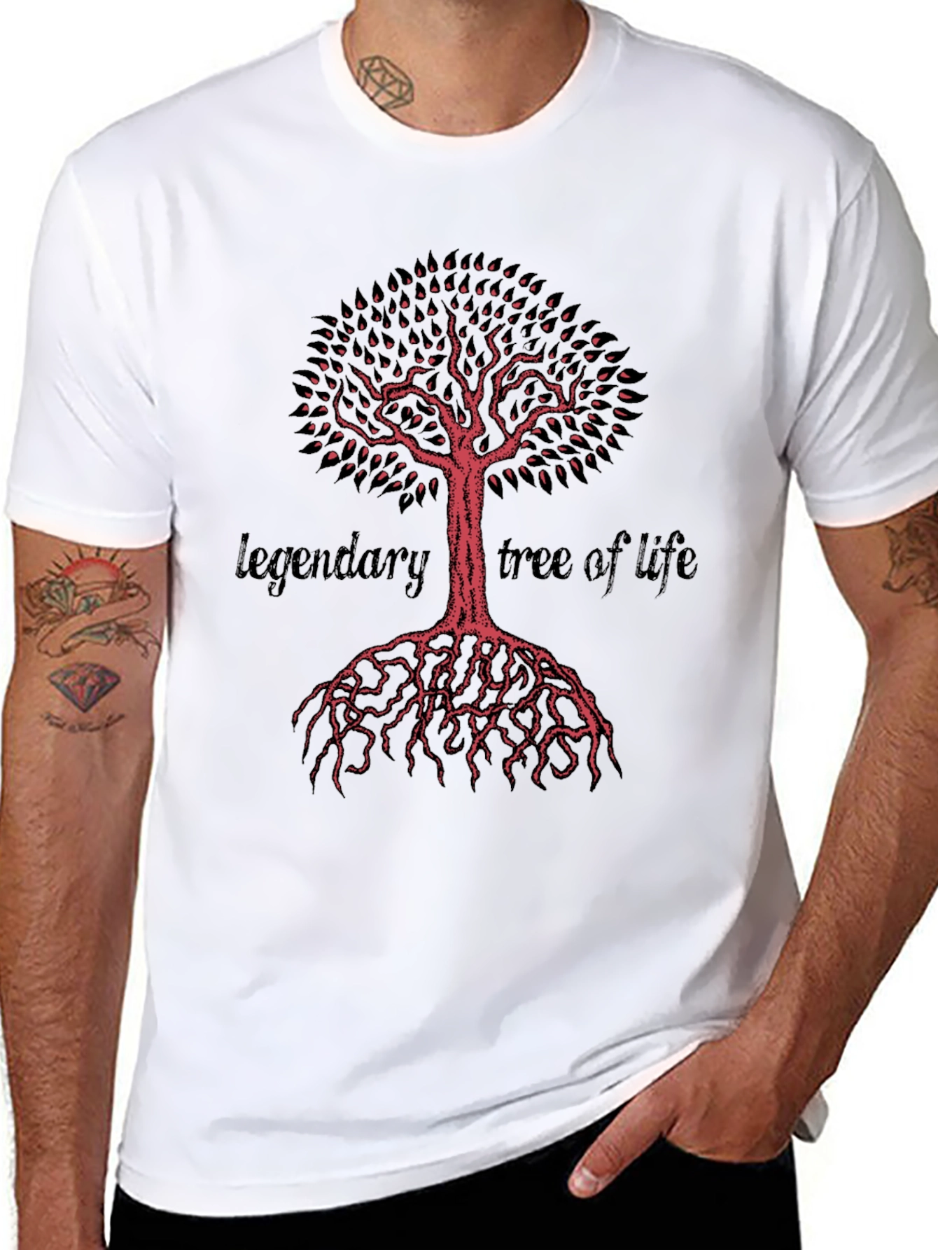 Legendary Tree of Life Graphic T-Shirt