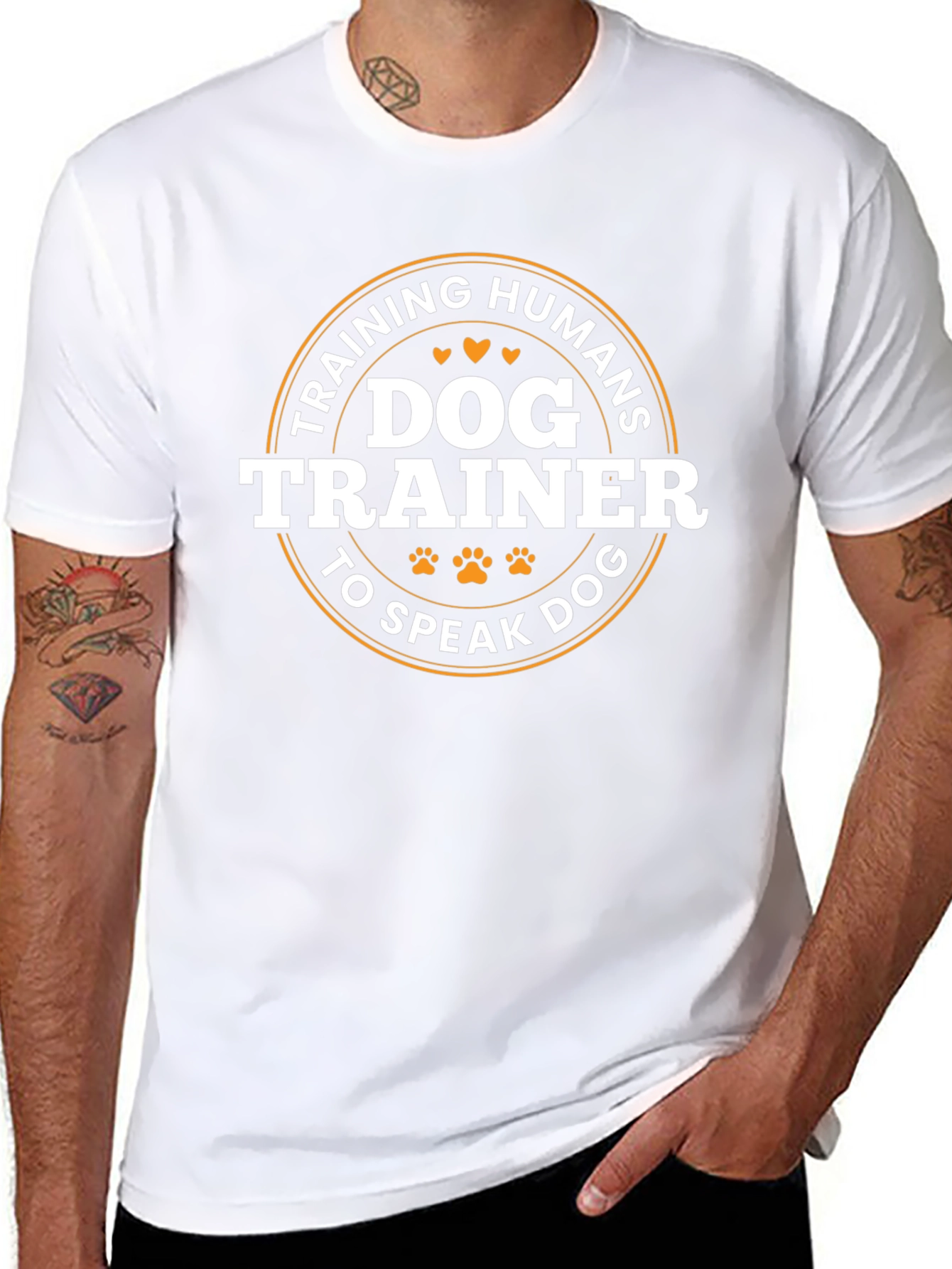 Dog Trainer T-Shirt: Training Humans to Speak Dog