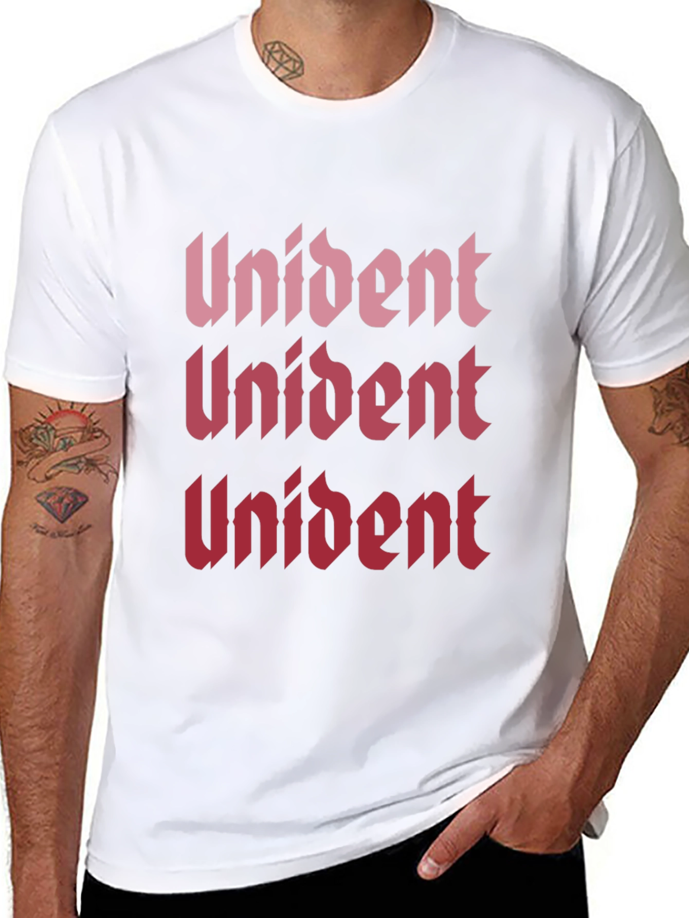 Unident Graphic Print T-Shirt