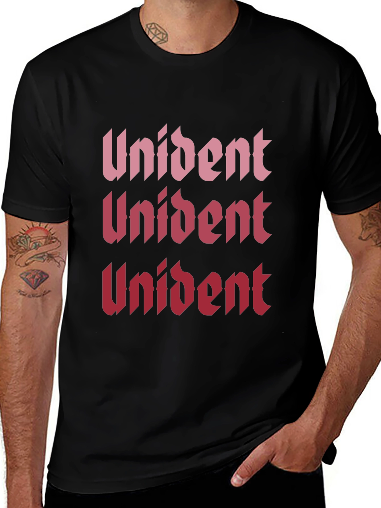 Unident Graphic Print T-Shirt