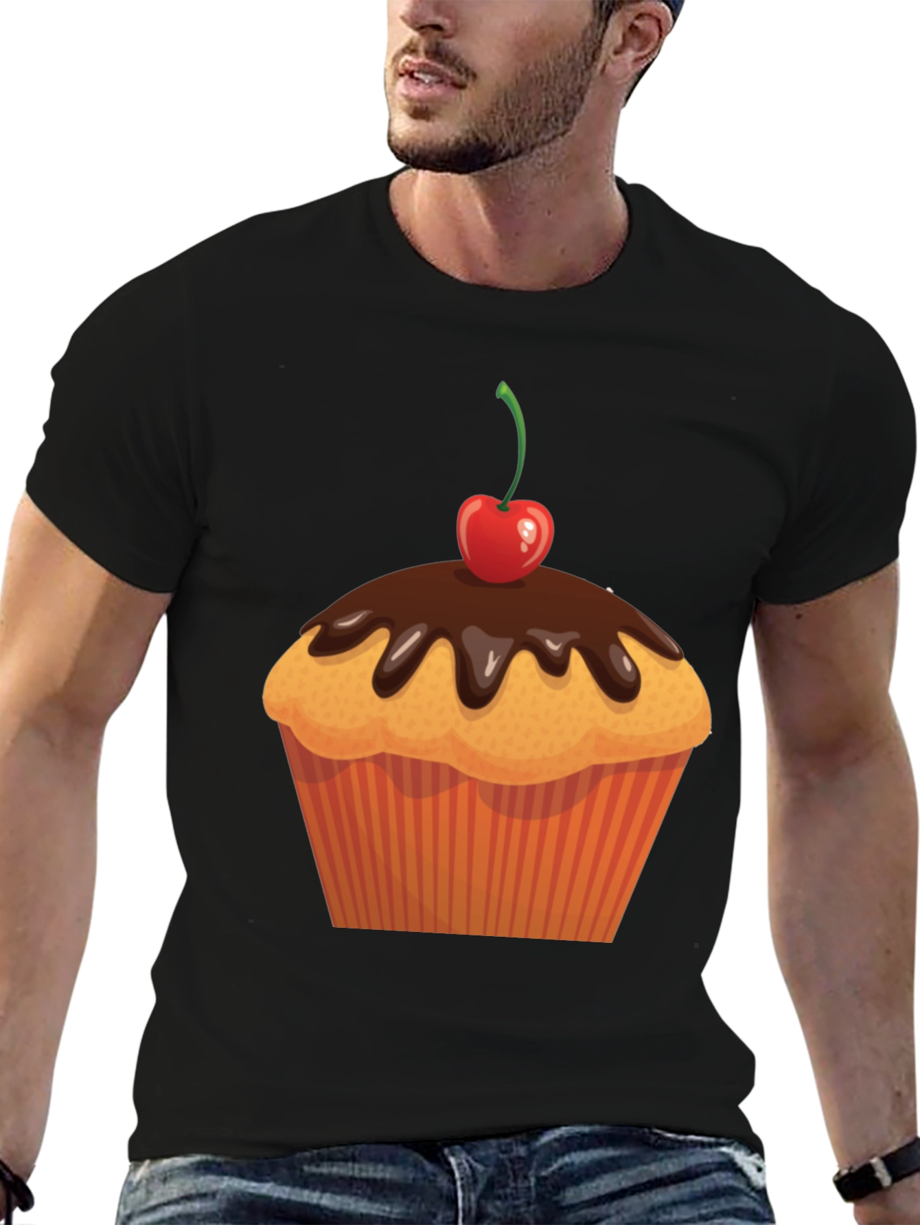 Cupcake Graphic Tee - Sweet Tooth Fashion