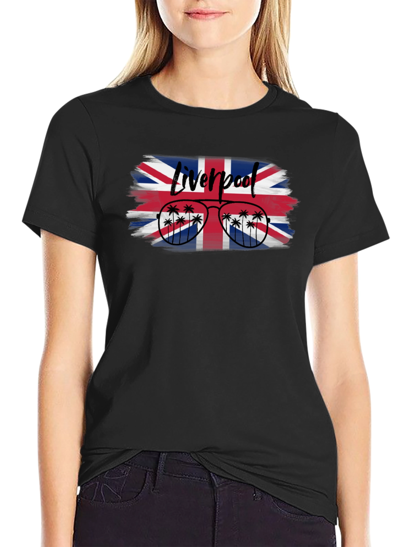 Liverpool UK Flag T-Shirt