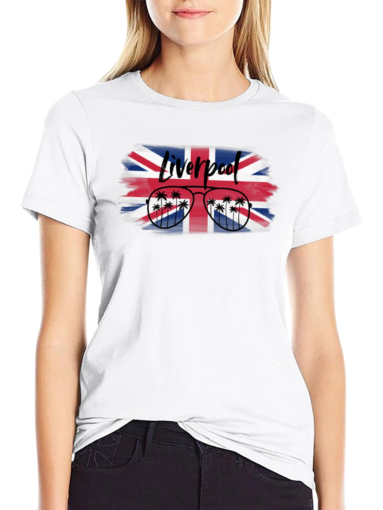 Liverpool UK Flag T-Shirt