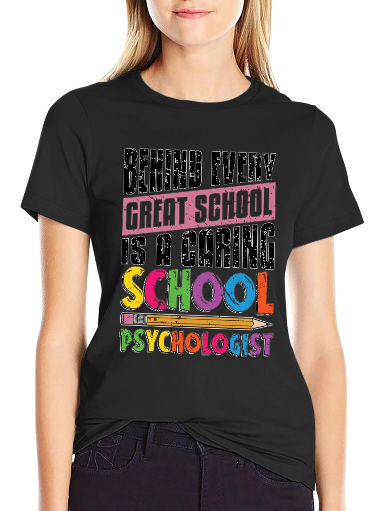 School Psychologist Graphic T-Shirt