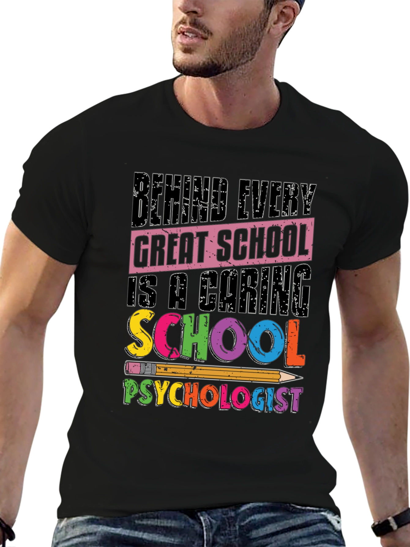 School Psychologist Graphic T-Shirt