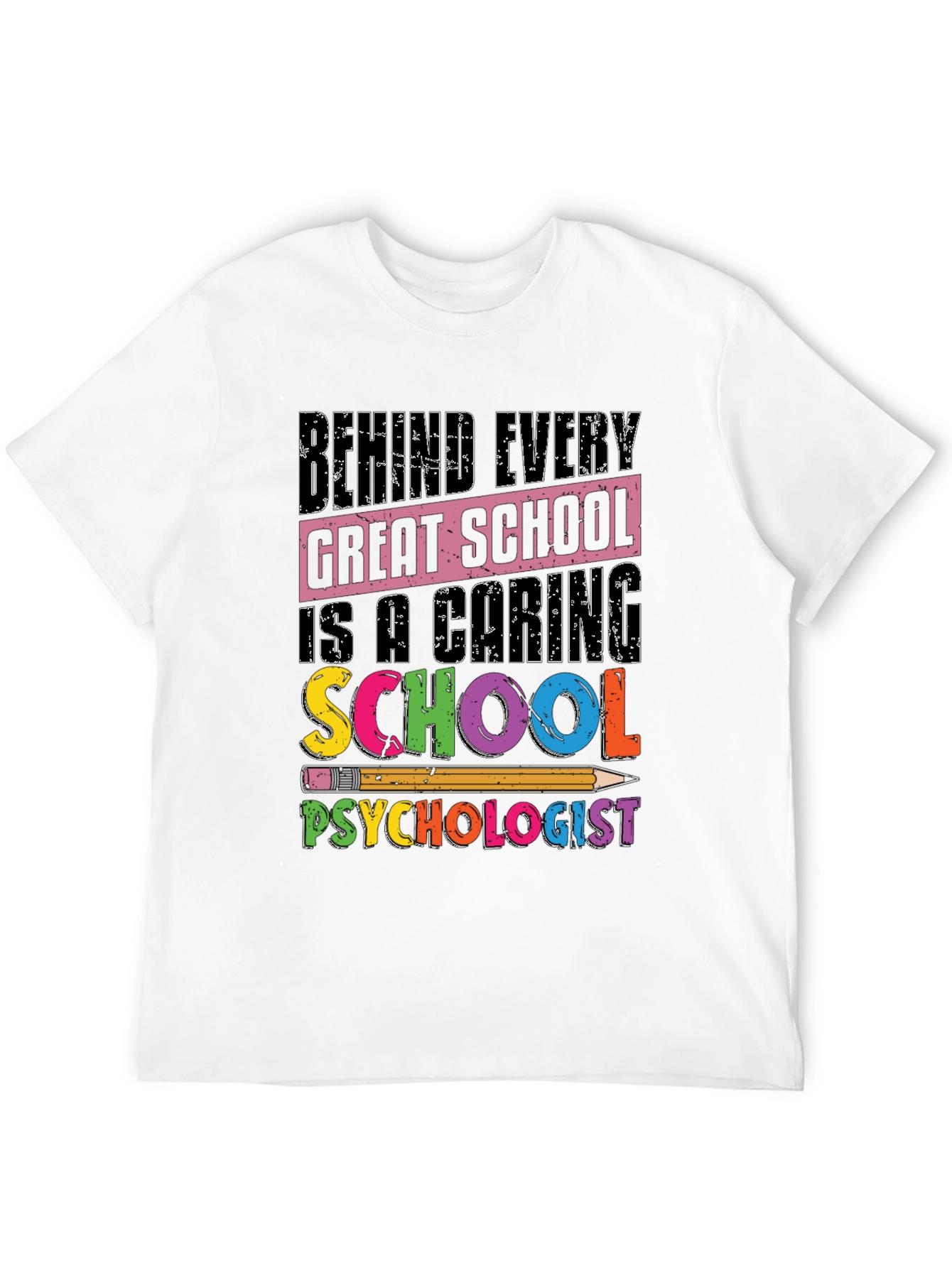 School Psychologist Graphic T-Shirt