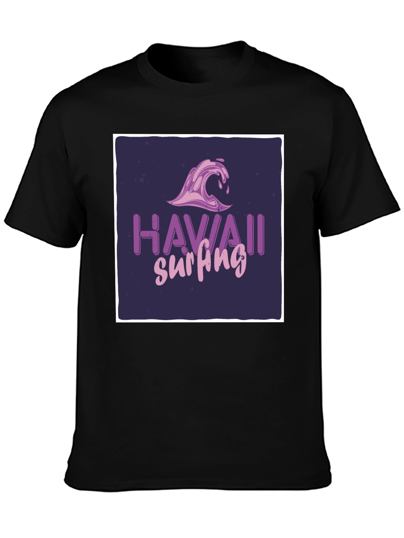 Hawaii Surfing Graphic Tee