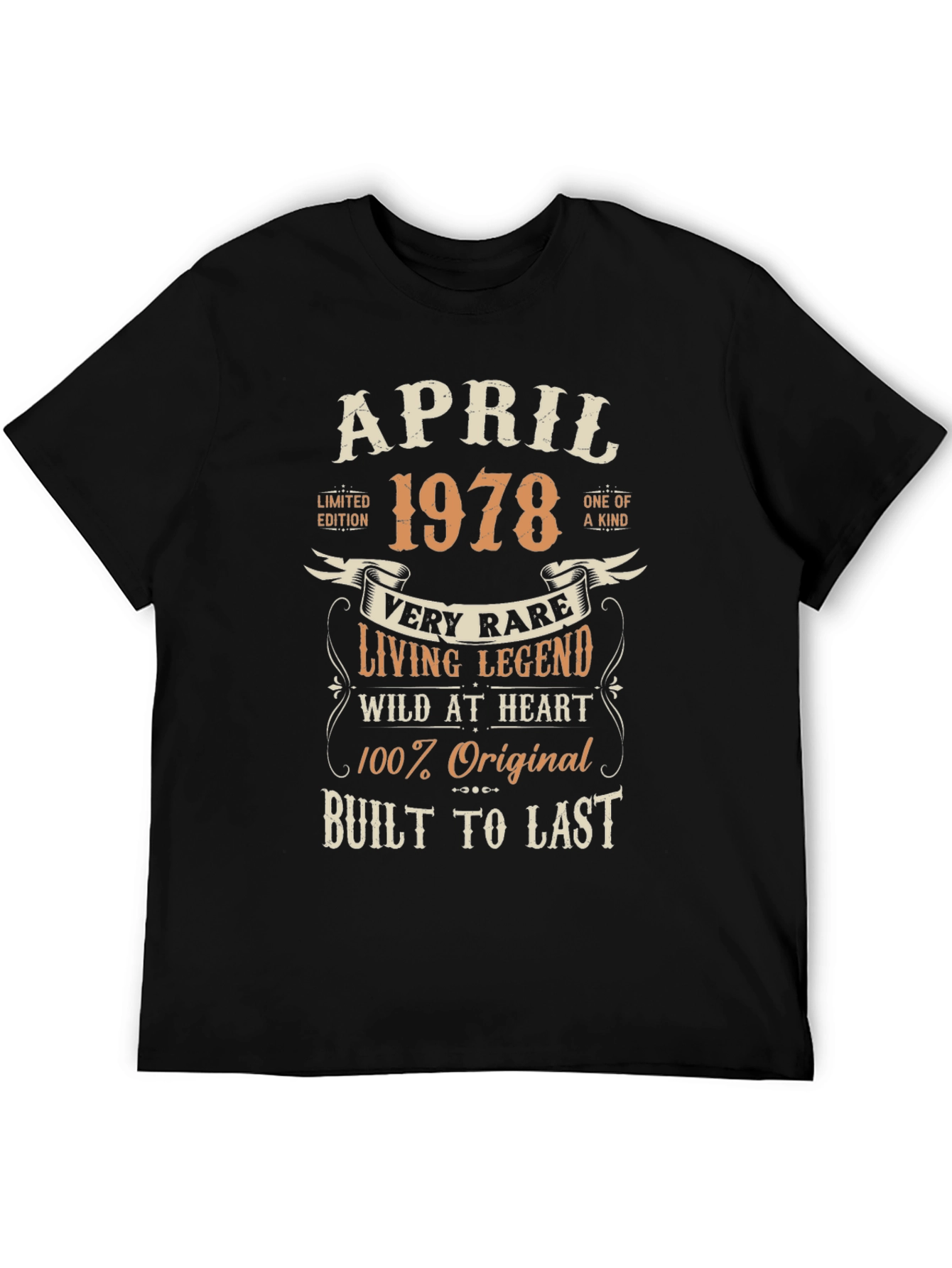 April 1978 Legend T-Shirt: Limited Edition