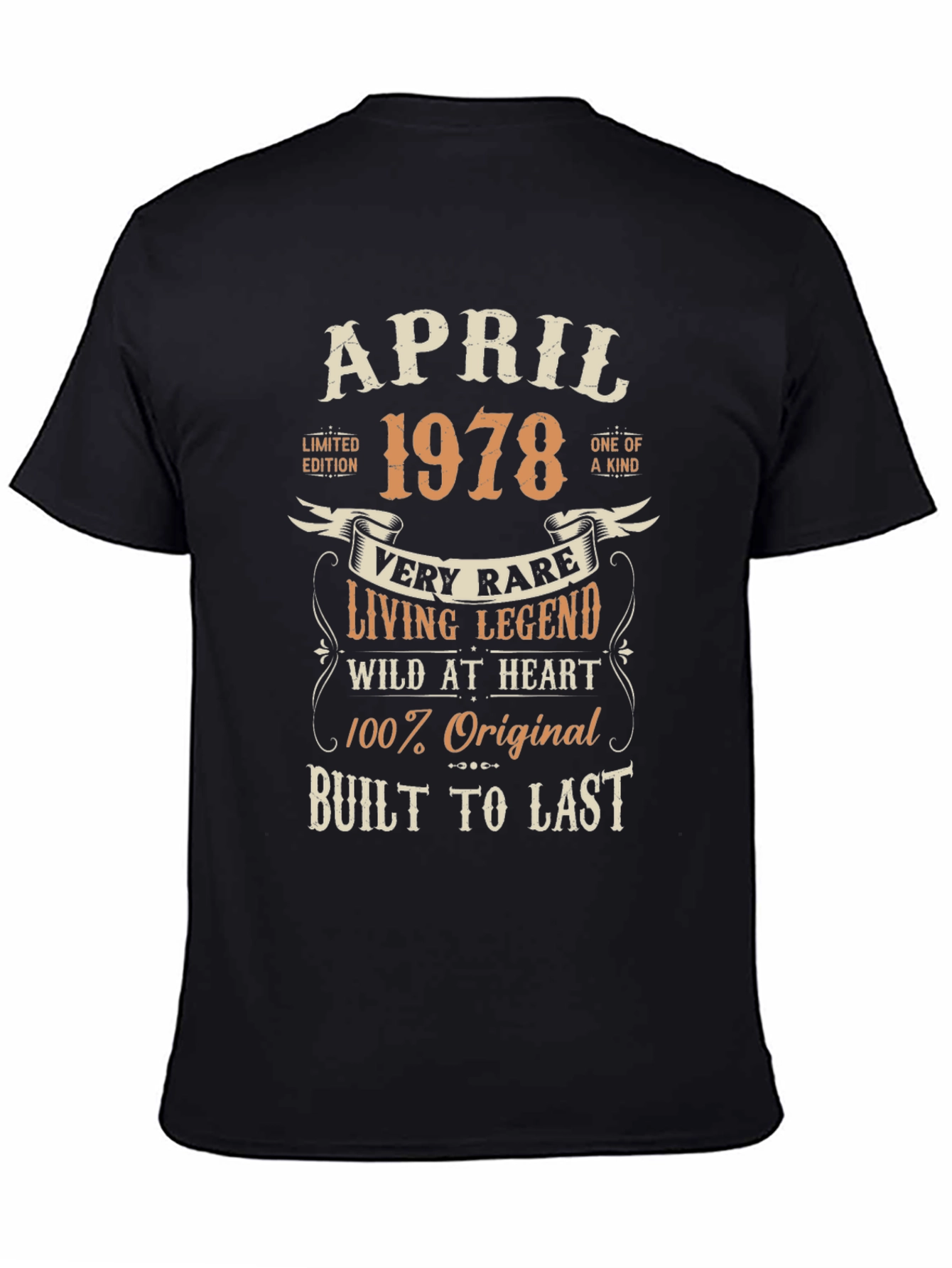 April 1978 Legend T-Shirt: Limited Edition