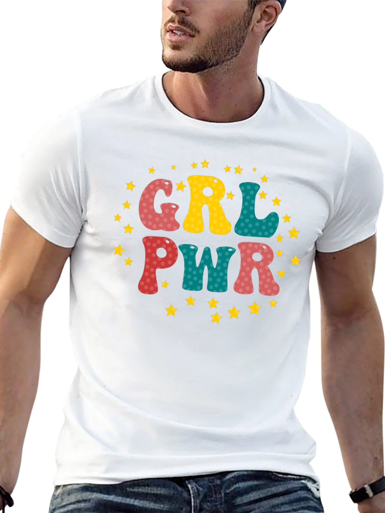 GRL PWR Graphic Tee - Empowering Womens Fashion
