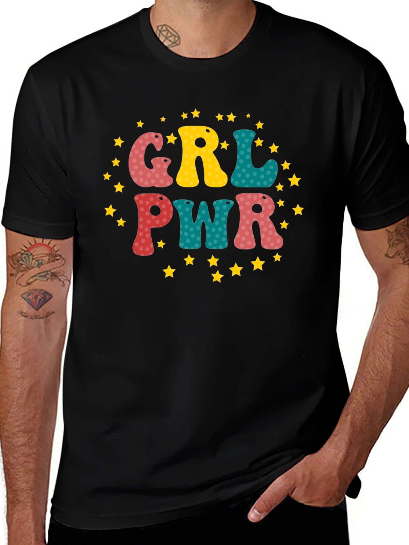 GRL PWR Graphic Tee - Empowering Womens Fashion
