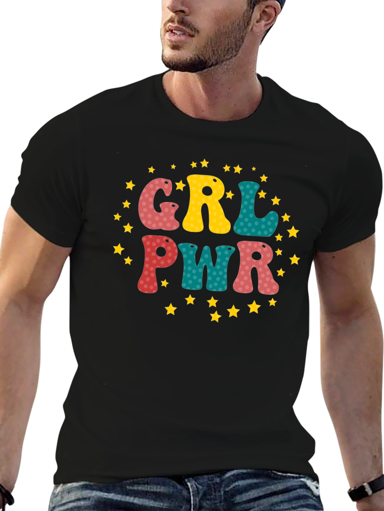 GRL PWR Graphic Tee - Empowering Womens Fashion