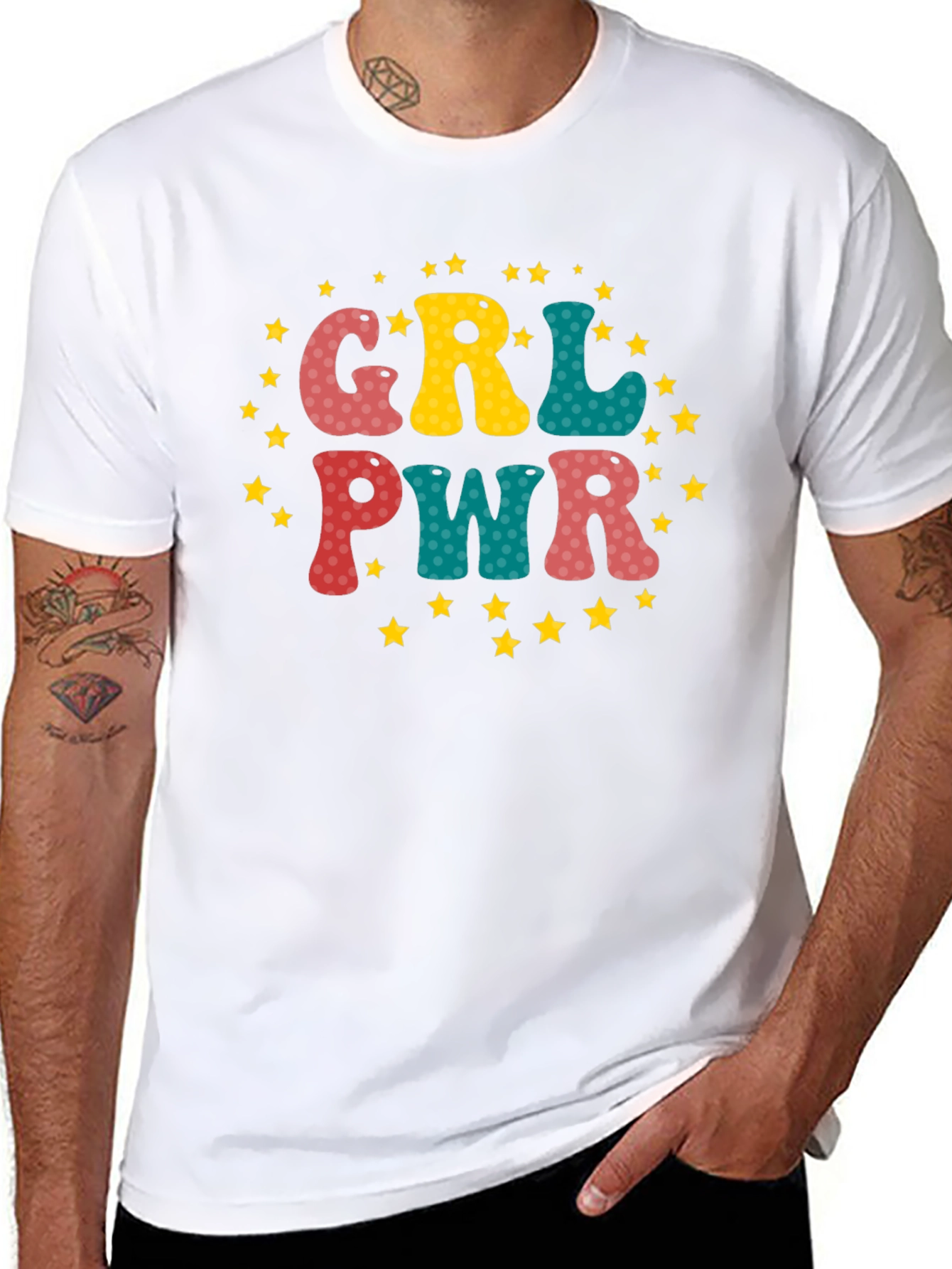 GRL PWR Graphic Tee - Empowering Womens Fashion