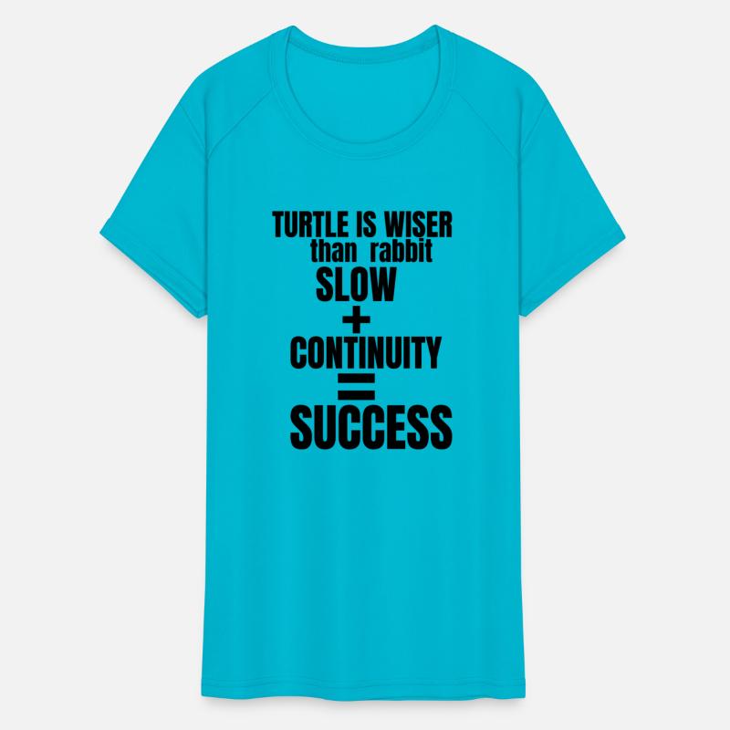 A turtle is wiser than rabbit slow continu success
