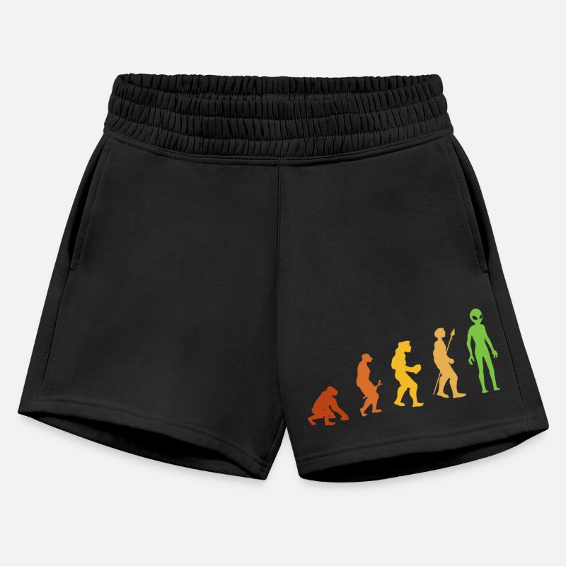 Alien Funny Human Evolution Growth Theory Retro