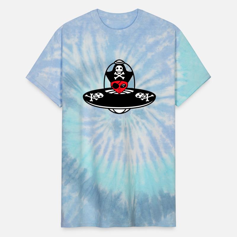 Alien Pirate Cool UFO Funny Extraterrestrial Being