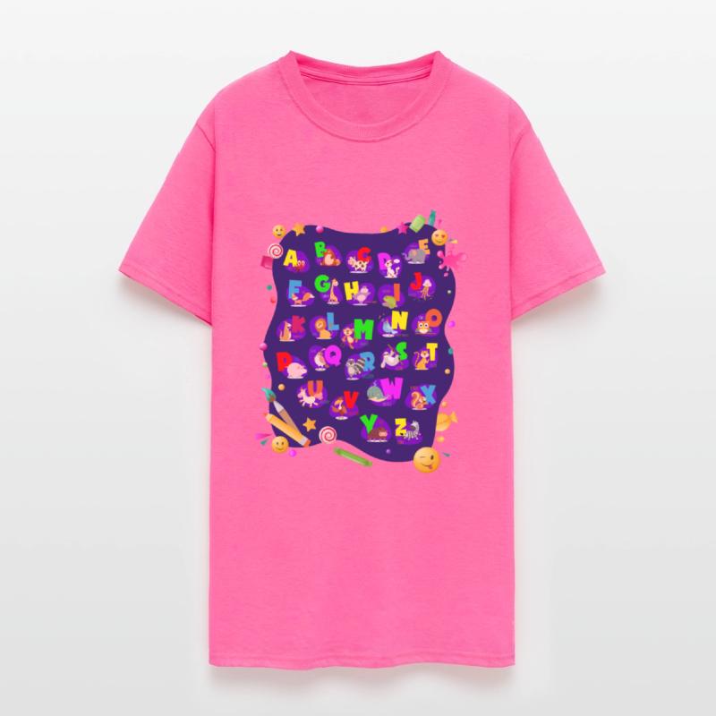 Alphabet Animals School Start Girls Boys