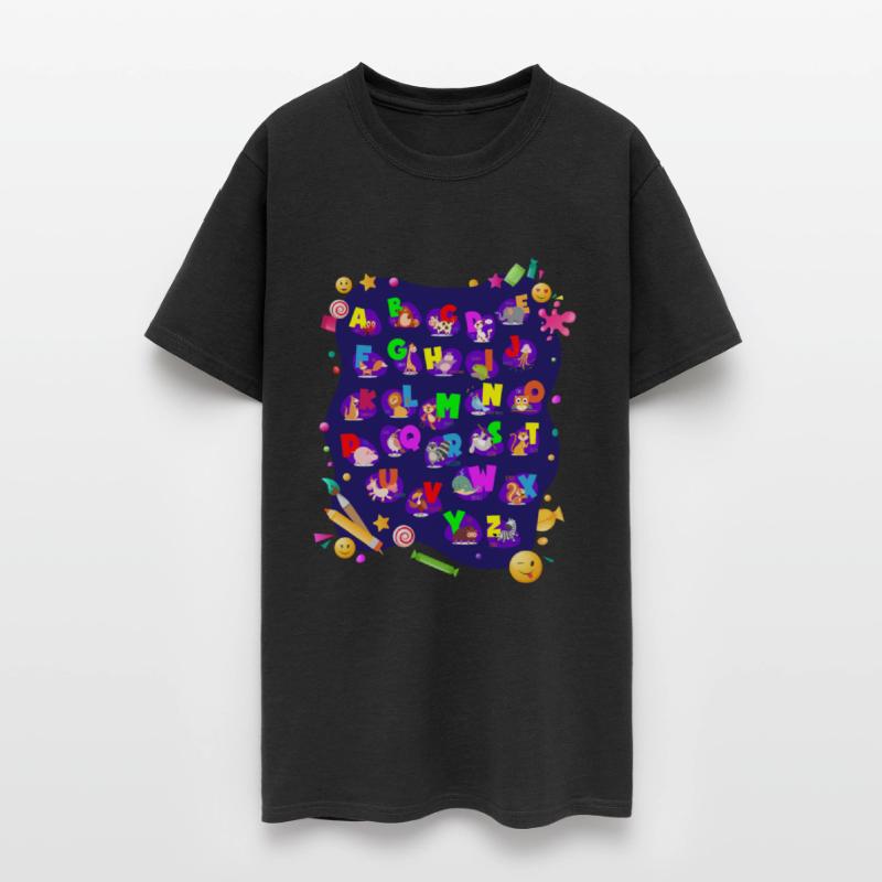 Alphabet Animals School Start Girls Boys