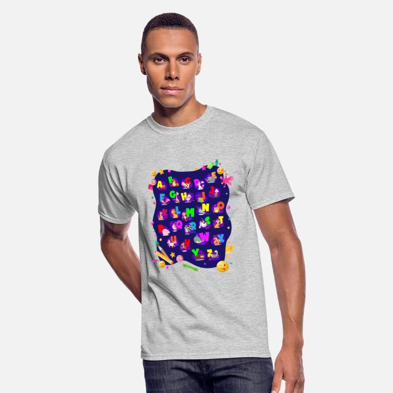 Alphabet Animals School Start Girls Boys