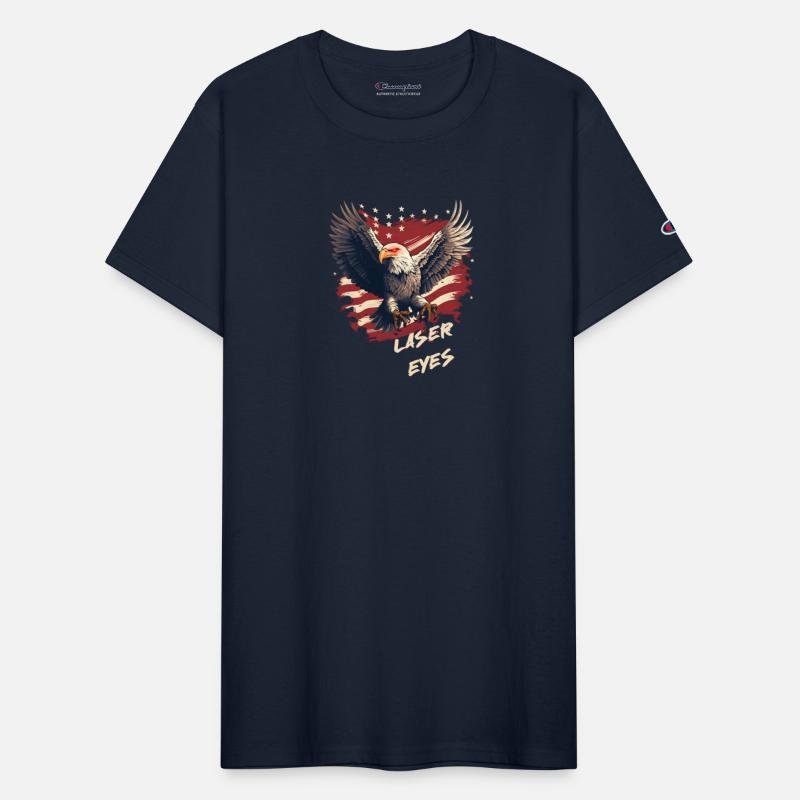 American Eagle Bitcoin Laser Eyes