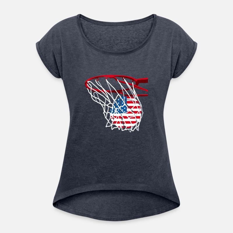 American Patriotic Basketball 4th Of July US Flag